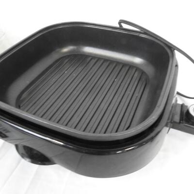 Rival Crock Pot, Works, Aroma 3-in-1 Grill, Works, Bell Glass Jar
