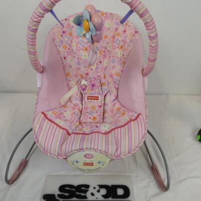 Fisher Price Baby Bouncer, Pink, Vibrations Don't Work
