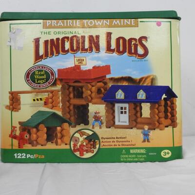 Lincoln Logs: Prairie Town Mine (Has All Pieces)