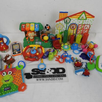 Lot of Baby Toys, Vtech, Busy Beads/Shapes, Animals