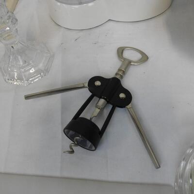 Deluxe Chopper, Glass Candle Holders, Glass Cups, Glass Decorative Plates