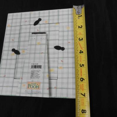 Christmas Winnie the Pooh Disney Plate, Frame, and Mug Set