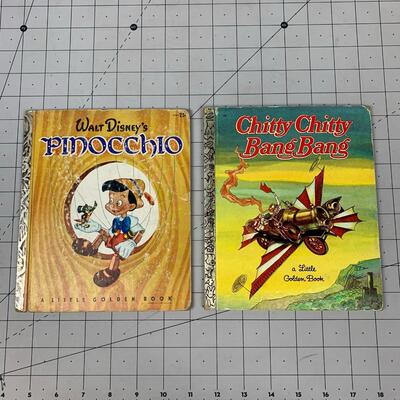 #2 Pinocchio & Chitty Chitty Bang Bang Little Golden Books