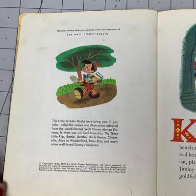 #2 Pinocchio & Chitty Chitty Bang Bang Little Golden Books