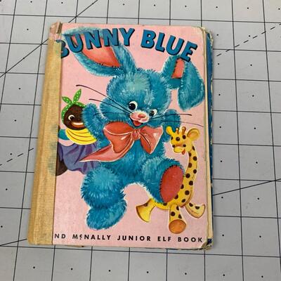 #39 Bunny Blue Vintage Children's Book