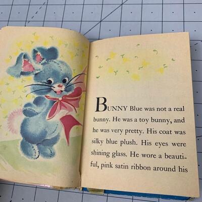 #39 Bunny Blue Vintage Children's Book