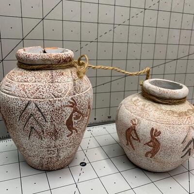 #43 (Designed exclusively for WMG 2003) Carved Decorative Pots