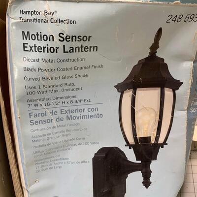 #80 Motion Sensor Exterior Lantern