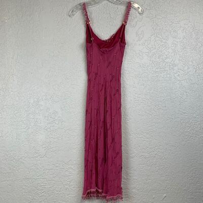 #128 Betsy Johnson Silk Dress