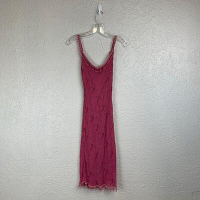 #128 Betsy Johnson Silk Dress