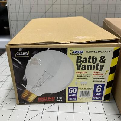#140 Bath & Vanity 60Watt Light Bulbs
