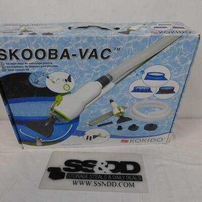 Skooba-Vac Pool Vacuum Kit, Open Box - New