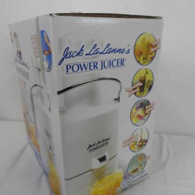 Jack La Lanne's Power Juicer, New In Box