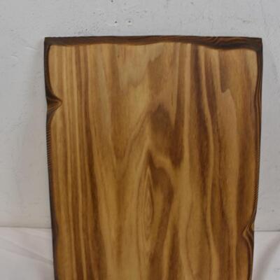 Wood Crafts Lot: Woodlets Hearts, Blasa Foam Carving, Wood 8 x 12 Decor - New