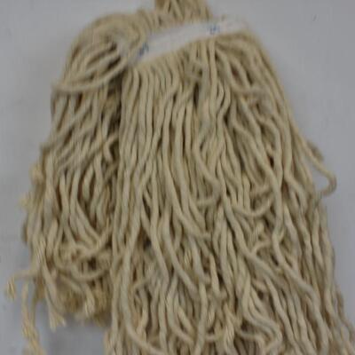 2 1 Lb 5 Oz Mop Heads 24 Rope Pieces - New