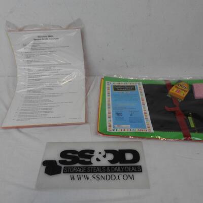 Teaching Materials: 2nd Grade Mountain Math, Chalk Board Placemats - New