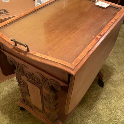 Antique tea cart