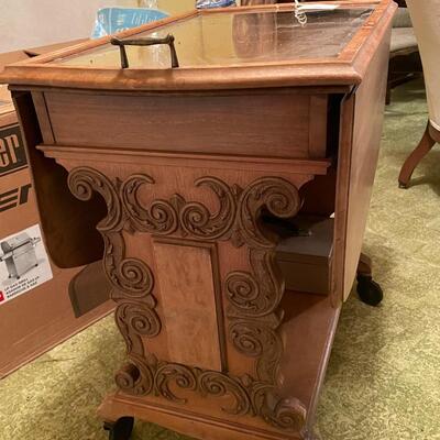Antique tea cart