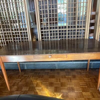 Antique â€œworkâ€ table