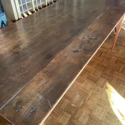 Antique â€œworkâ€ table
