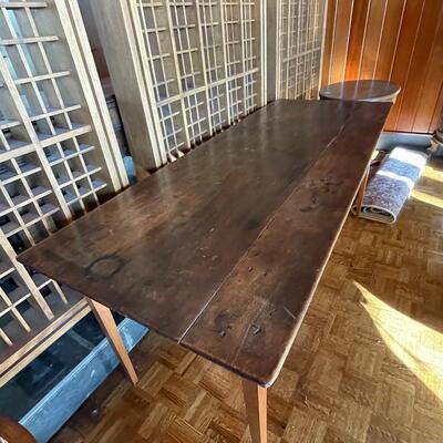 Antique â€œworkâ€ table
