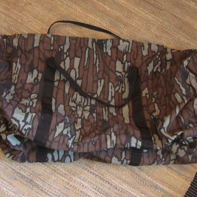 Camo Duffel Bag & Camo Backpack