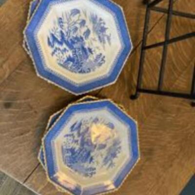 Wine Rack and Plates