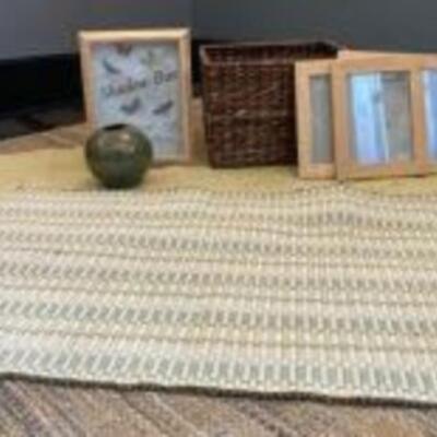 Basket + Frames + Vase