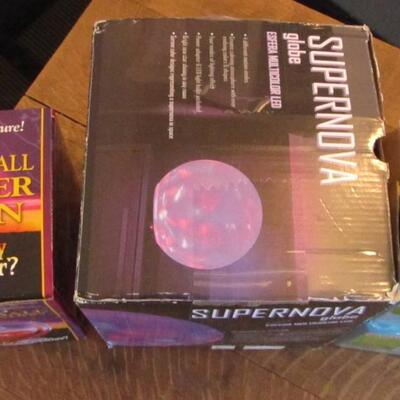 Supernova Globe, Weather Ball Weather Station, Yoga Blocks