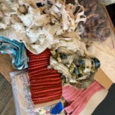 Bulk Lot of Trim/Piping/Bric a brac