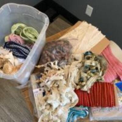 Bulk Lot of Trim/Piping/Bric a brac