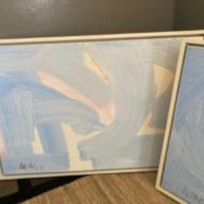 Art-2 Framed Canvases