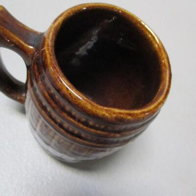 Glazed Vintage Brown Mug
