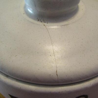 Vintage West Bend Electric Bean/Soup Pot Set- Lid has Crack
