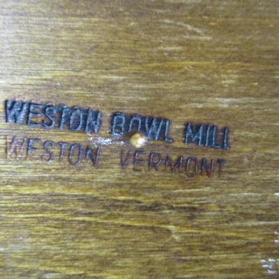 2 - Hardwood Wooden Bowl & Plate - Western Bowl Mill