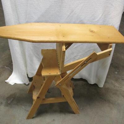 Handmade Ironing Board & Chair Combo