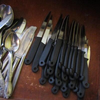 Assortment of Flatware and Cutlery- Please See All Pictures
