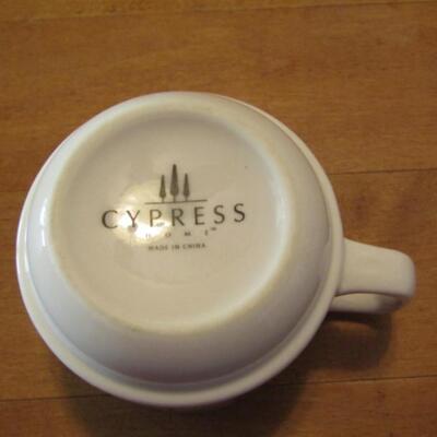 4 Piece Stacking Mugs with Wire Rack by Cypress