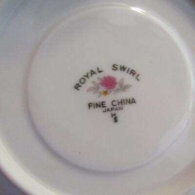 Fine China 'Royal Swirl'- 30 Pieces