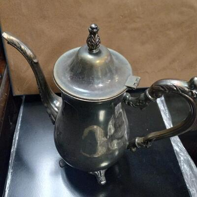 2 Vintage tea  Metal  Serving Set