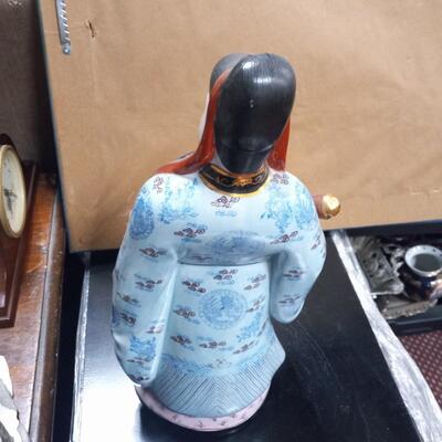 Vintage  Japanese Emperor Figurine
