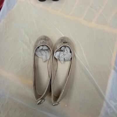 lot Contains Lot of 2 New  Billberry Brand  Ballerina Style Shoes  (Gold) EUR Size 37,38,42