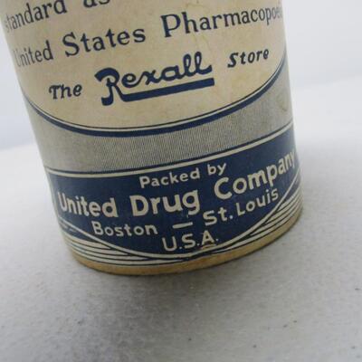 Vintage Puretest Flaxseed Whole - United Drug/Rexall
