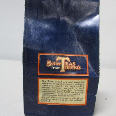Vintage Tiedtkeâ€™s Tea And Coffee Bags Toledo, Ohio