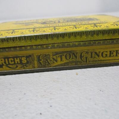 Antique Richâ€™s Crystalized Canton Ginger Tin