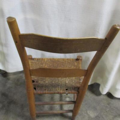 Farmhouse Shaker Chair with Wooden Splint Seat