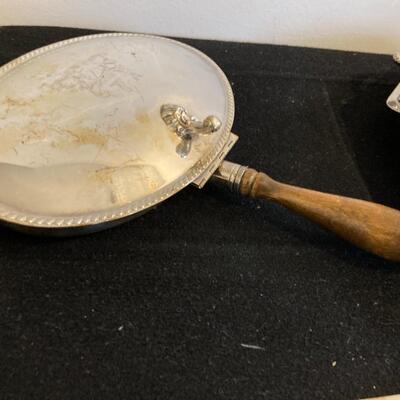 Mixed Vintage Silverplate Serving Pieces Lot