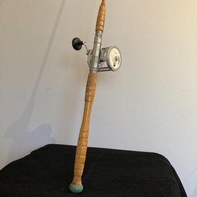Vintage Mitchell Garcia Model 624 Fishing Reel with Original Rod
