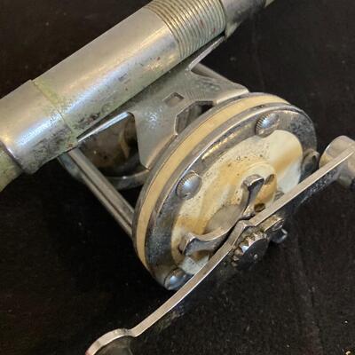 Vintage Mitchell Garcia Model 624 Fishing Reel with Original Rod