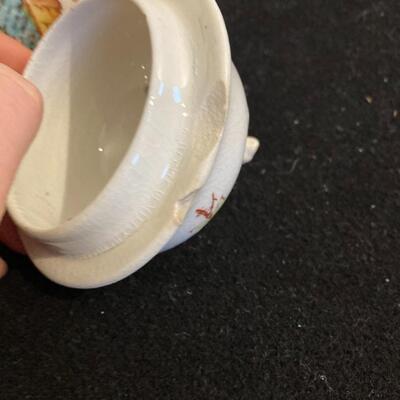 Antique French Porcelain Tea / Coffee Server 8.5â€ h